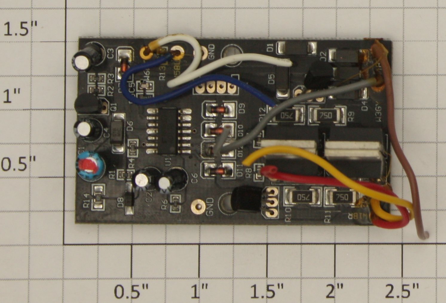 Lionel 6300085500 M7 Commuter Reverse Unit PCB Circuit Board