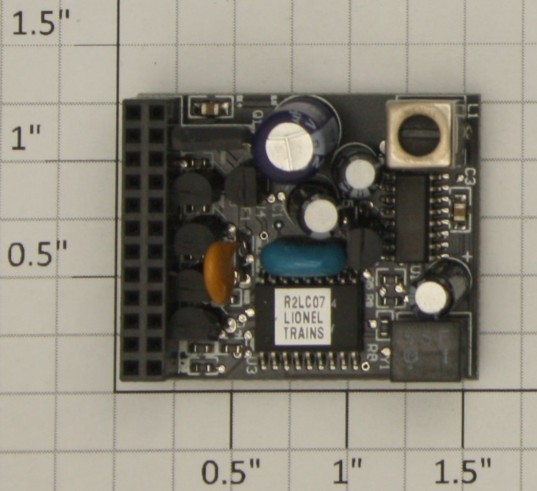 Lionel 691R2LCC07 R2LC Radio Receiver PCB Circuit Board - C07 Code