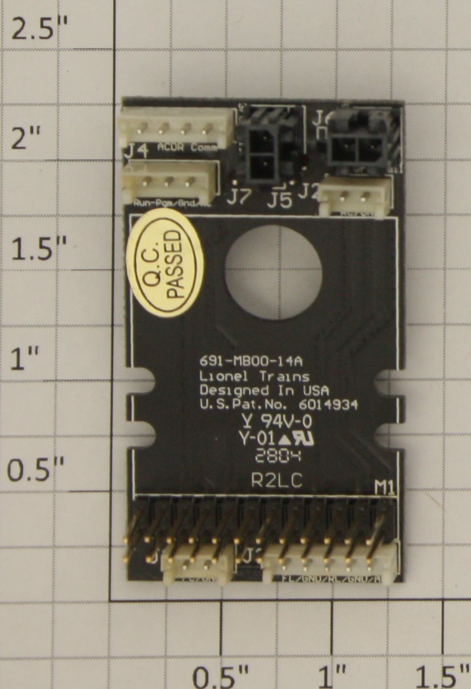 Lionel 691MB0014A MOTHERBOARD W/O SWITCH