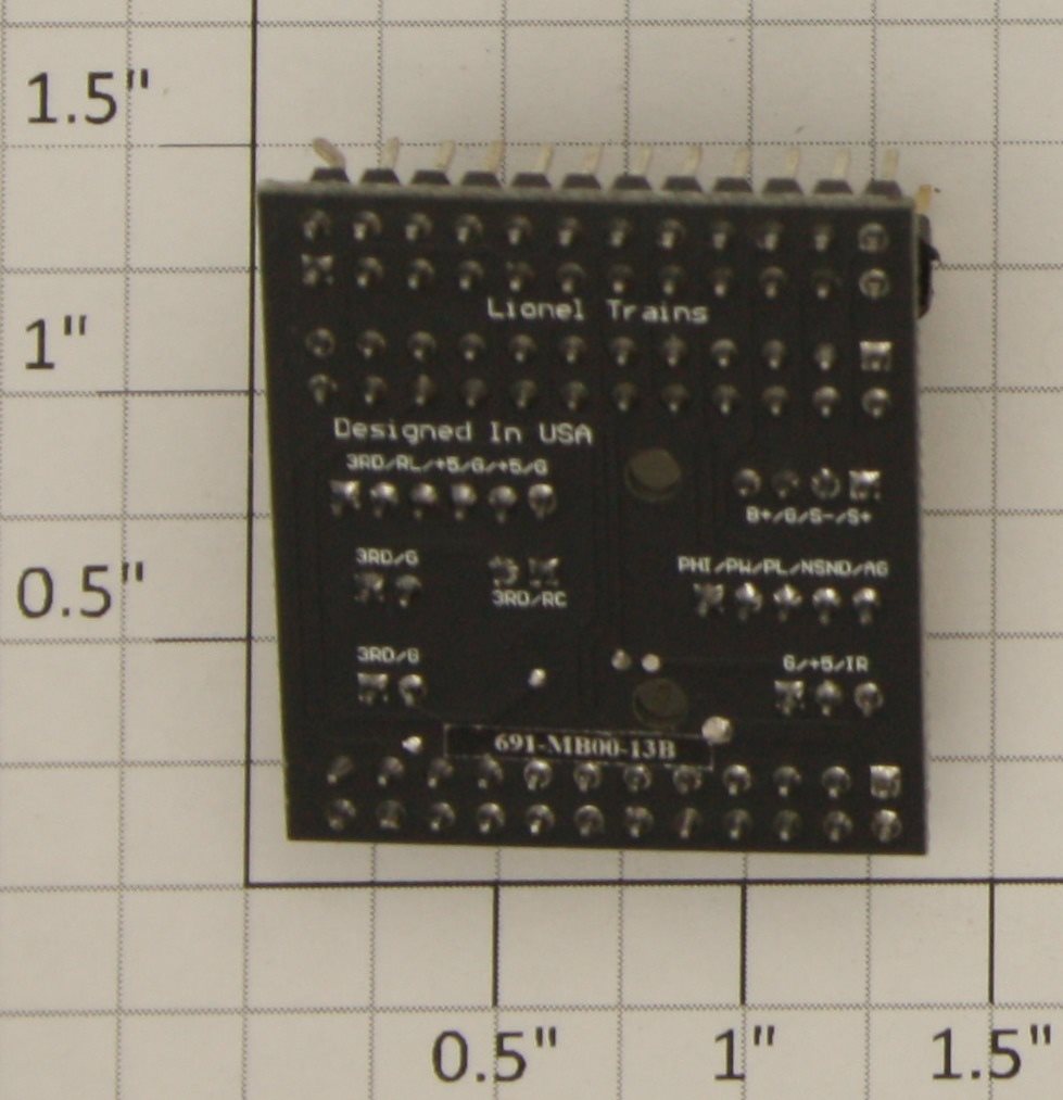 Lionel 691MB0013B Mogul Tender RS4 Motherboard PCB Circuit Board