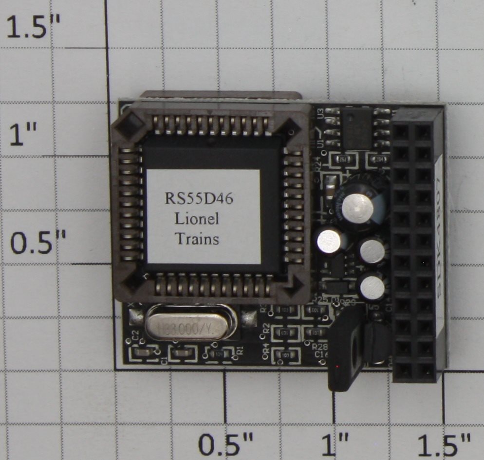 Lionel 691RS5501F NYC Sharknose A #3817 Railsounds 5.5 PCB Circuit Board