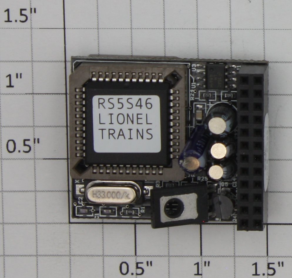 Lionel 691RS5001D PRR/RSS E-6 Atlantic #6064 Railsounds 5.0 PCB Circuit Board