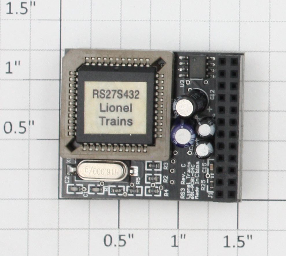 Lionel 691RS4E046 Generic Berk/Mikado Steam Railsounds 4E PCB Circuit Board