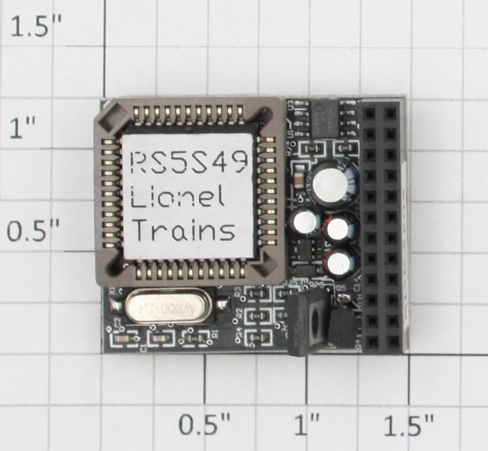 Lionel 691RS50023 Southern Mikado #4501 Railsounds 5.0 PCB Circuit Board