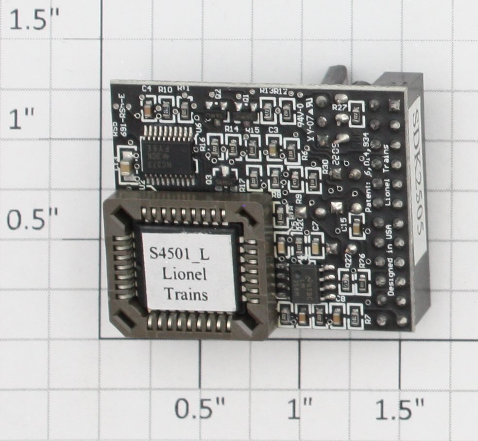 Lionel 691RS50023 Southern Mikado #4501 Railsounds 5.0 PCB Circuit Board