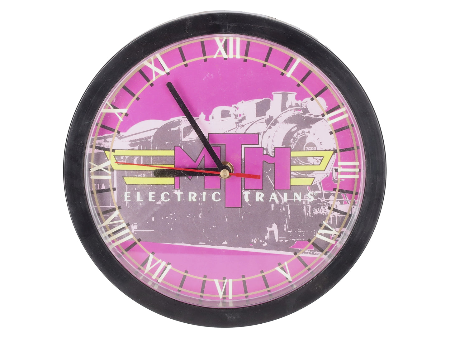 MTH Wall Clock w/ Train Sounds EX