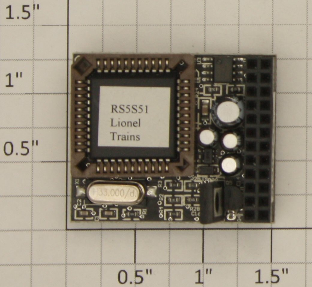 Lionel 691RS50046 B&O 4-6-2 #5213  Railsounds 5.0 PCB Circuit Board