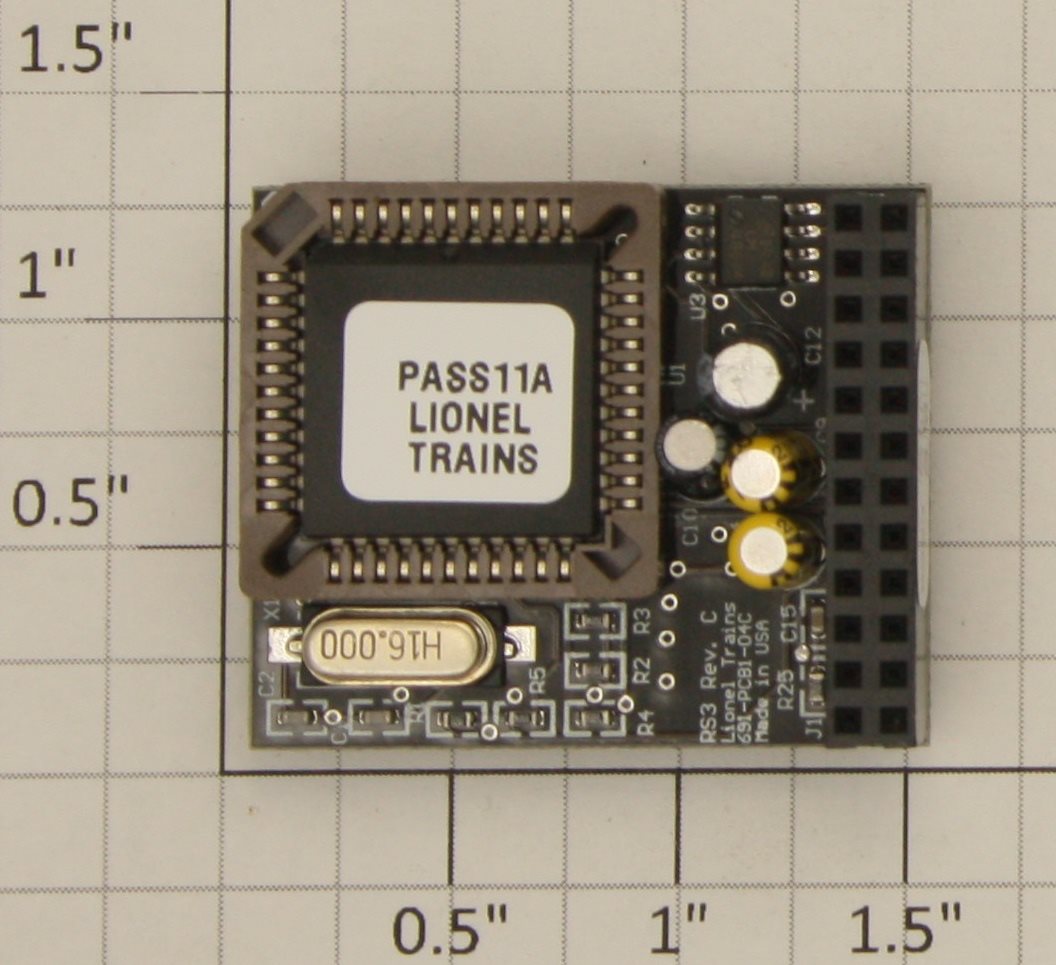Lionel 691RS4E030 PRR Stationsounds Railsounds 4E PCB Circuit Board