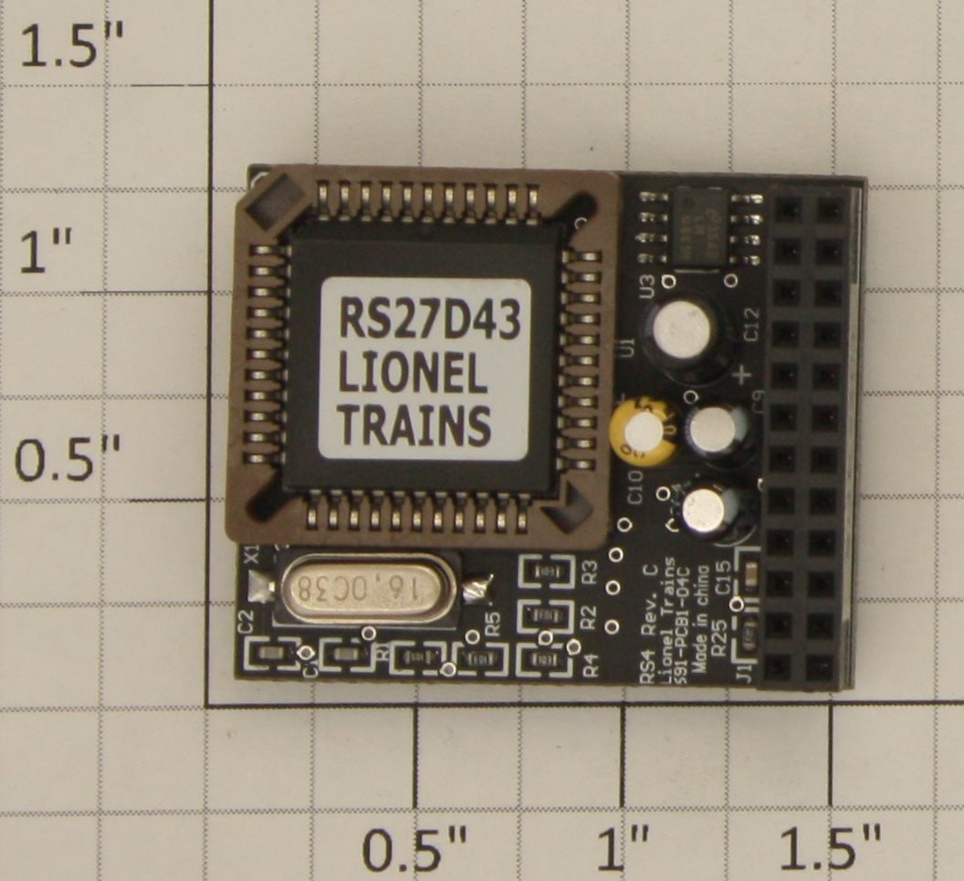 Lionel 691RS4E04E PRR FM #8705 (TCA) Railsounds 4E PCB Circuit Board