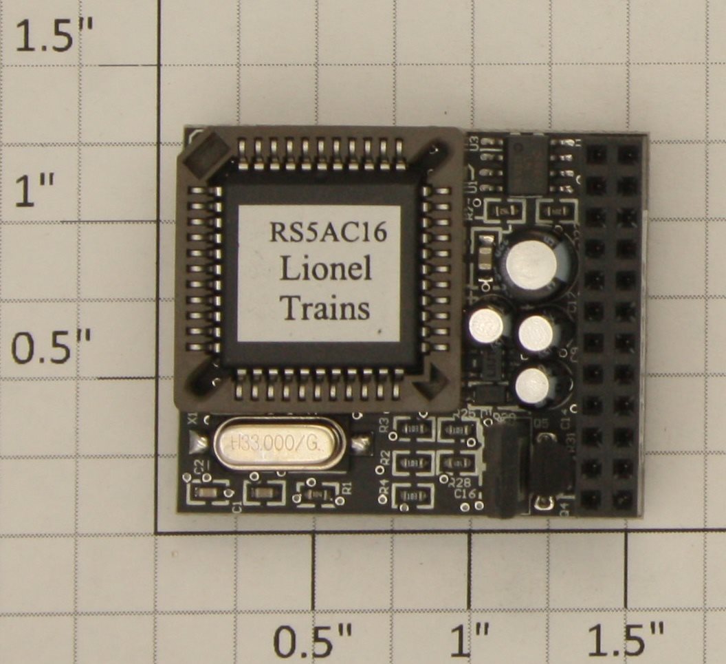 Lionel 691RS50038 Dummy Acela #2029 Railsounds 5.0 PCB Circuit Board