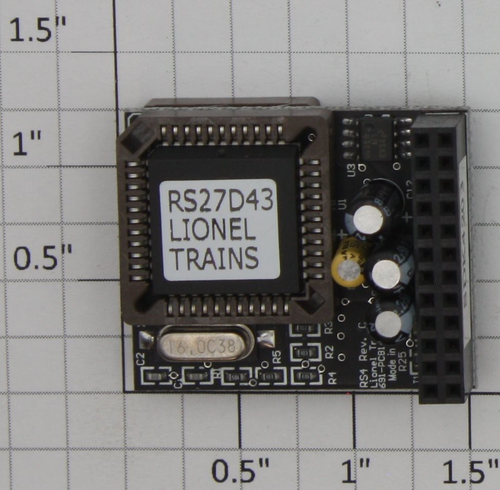 Lionel 691RS4E036 PRR RS-11 #8618 Railsounds 4E PCB Circuit Board