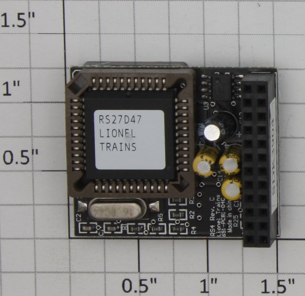 Lionel 691RS4E06E UP SD-70 #4980 Railsounds 4E PCB Circuit Board