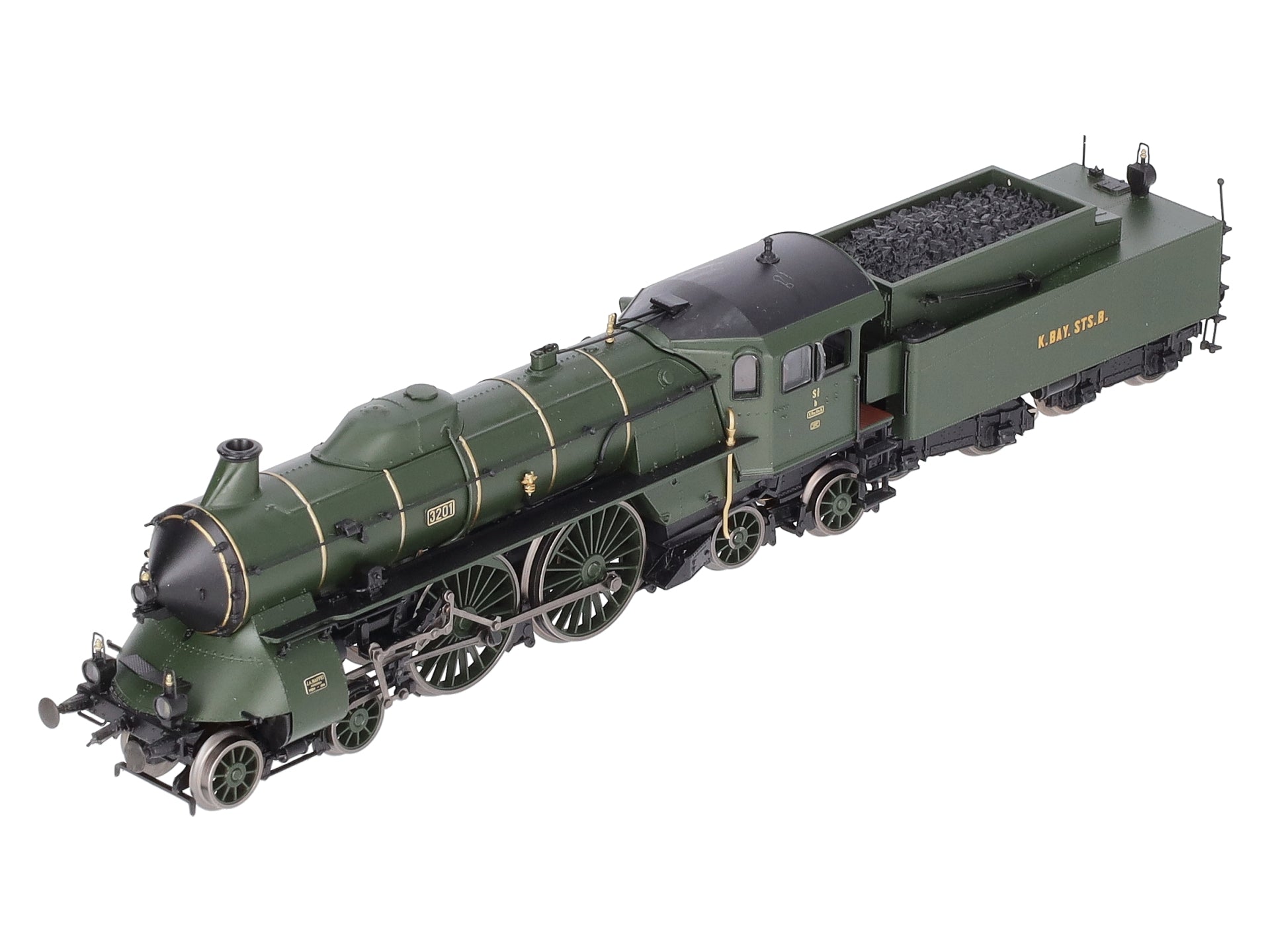 Marklin 37015 HO K.Bay.Sts.B. Class S 2/6 Steam Express Loco. & Tender, ERA I