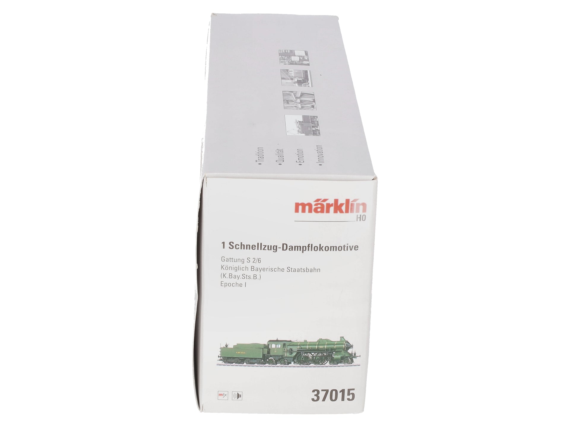 Marklin 37015 HO K.Bay.Sts.B. Class S 2/6 Steam Express Loco. & Tender, ERA I