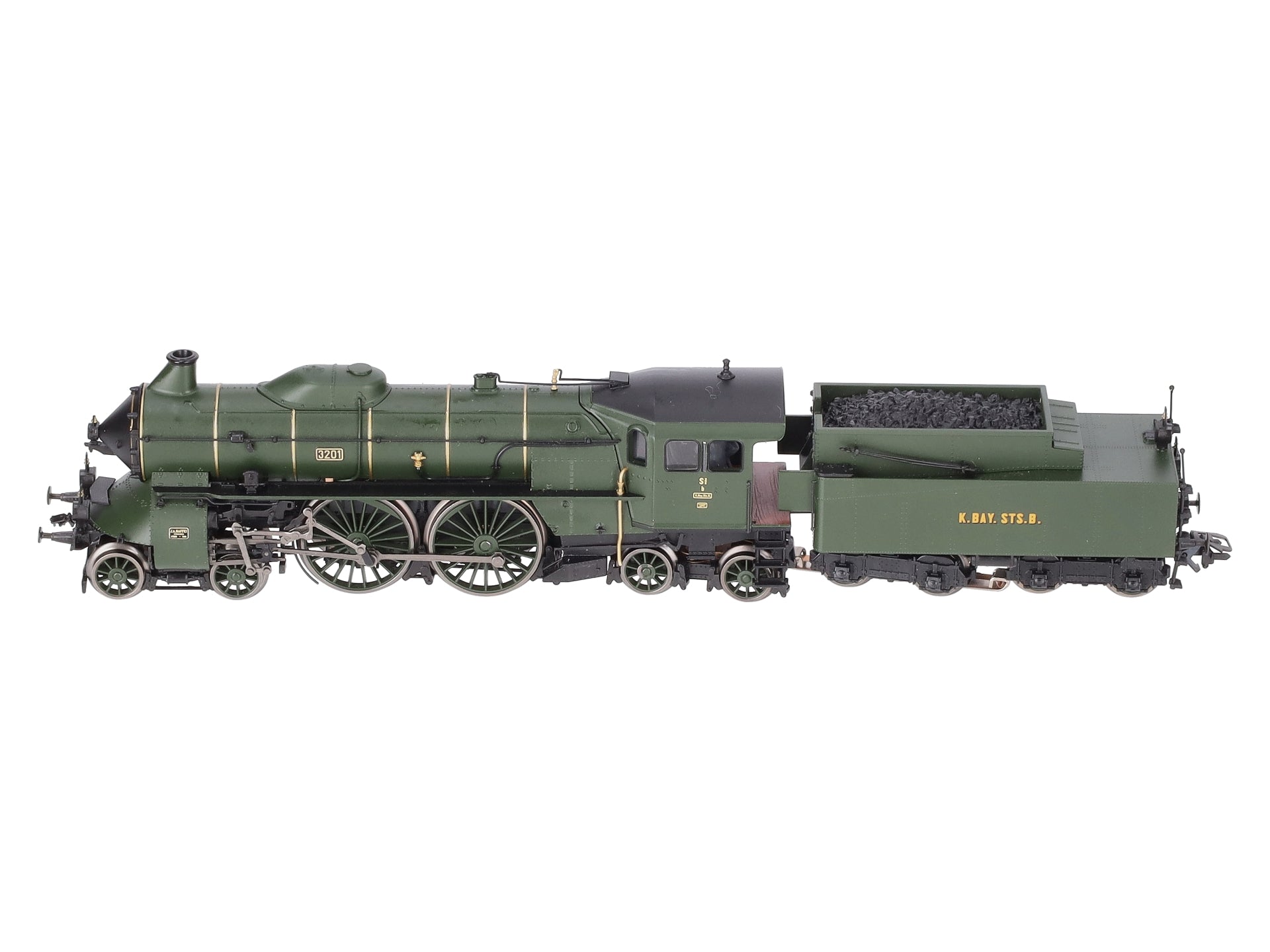 Marklin 37015 HO K.Bay.Sts.B. Class S 2/6 Steam Express Loco