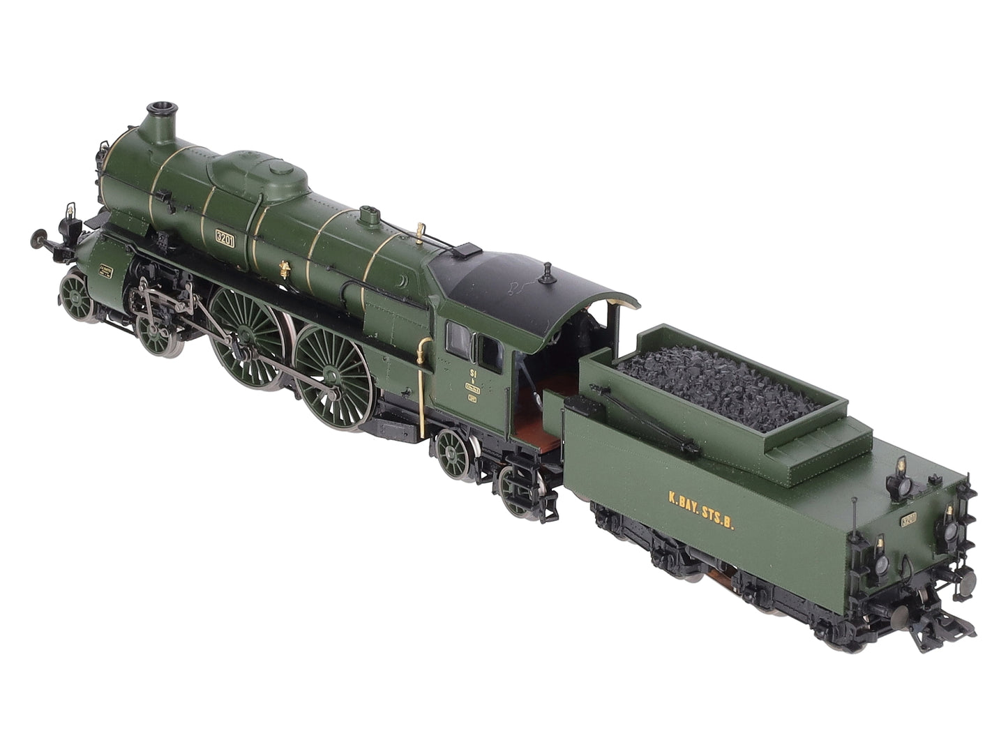 Marklin 37015 HO K.Bay.Sts.B. Class S 2/6 Steam Express Loco. & Tender, ERA I