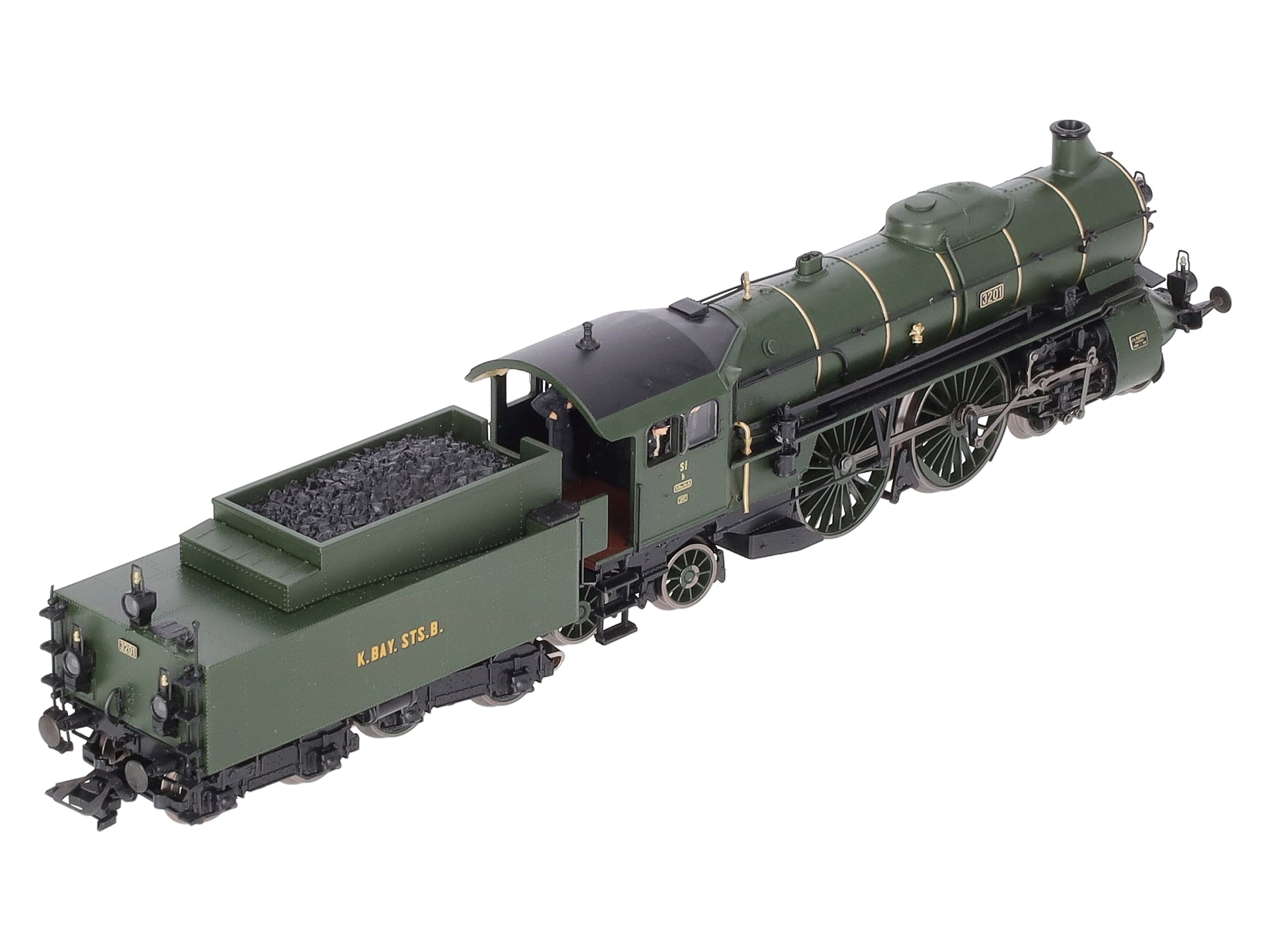 Marklin 37015 HO K.Bay.Sts.B. Class S 2/6 Steam Express Loco. & Tender, ERA I