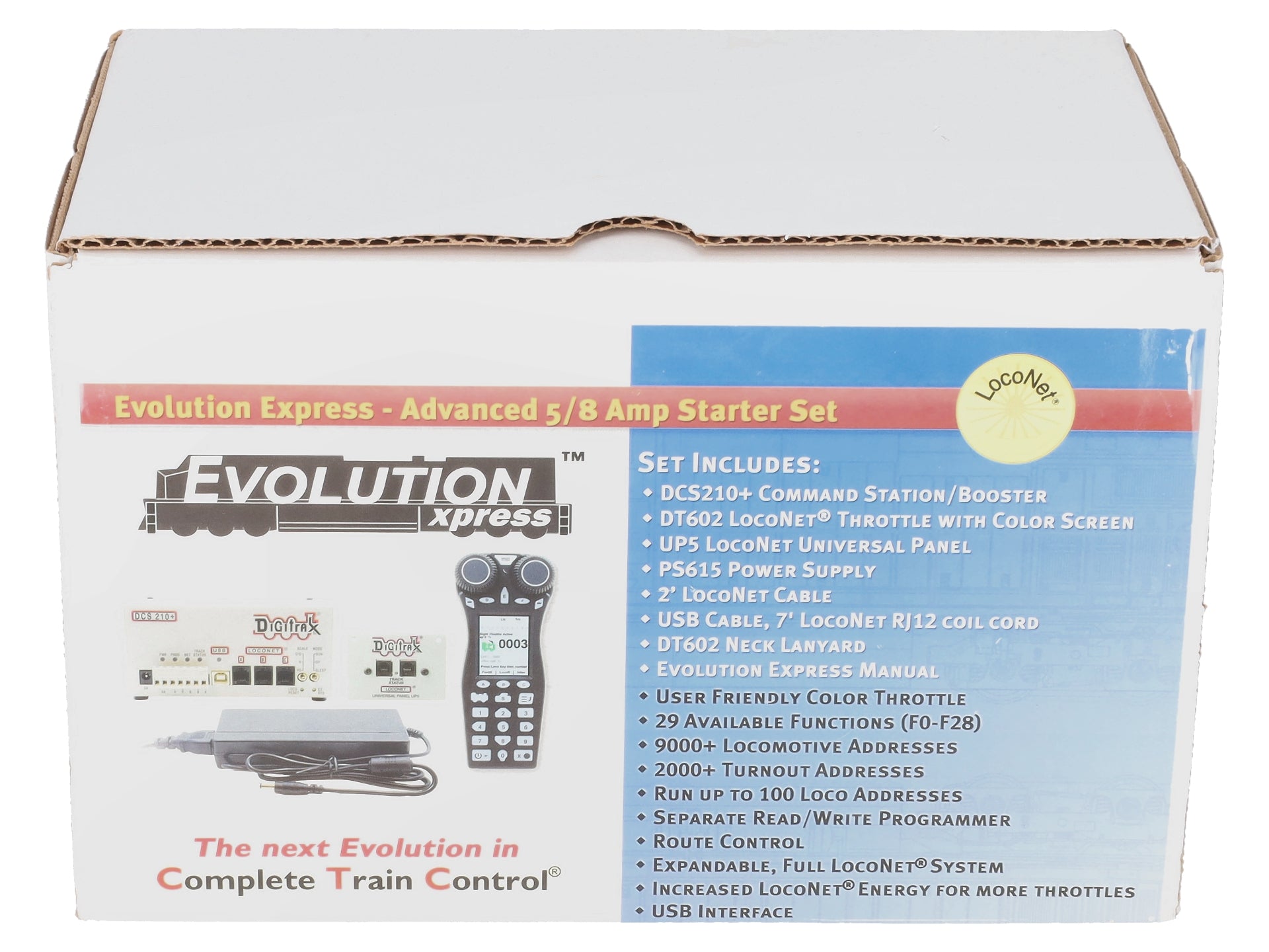 Digitrax EVO HO Evolution Advanced 5A/8A Starter Set