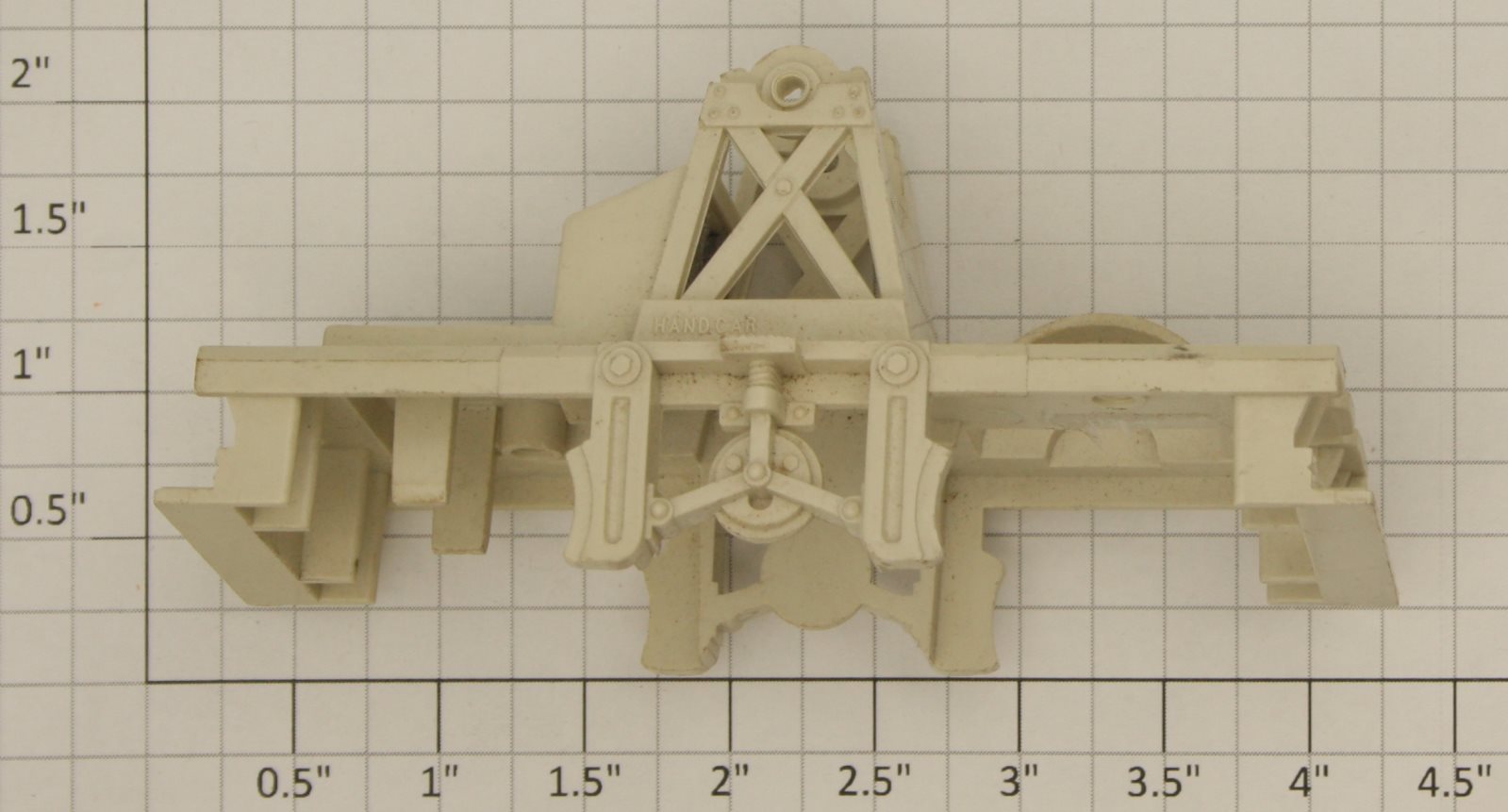 Lionel 65-3 Off-White Plastic Handcar Body with Weights