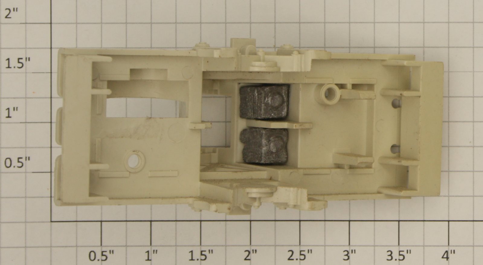 Lionel 65-3 Off-White Plastic Handcar Body with Weights