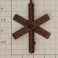 Lionel 2709-39 Brown Banjo Cross Arm Sign