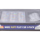 Micro-Trains 99301640 N Department Of Defense 68' Flatcar w/Loads (Set of 5)