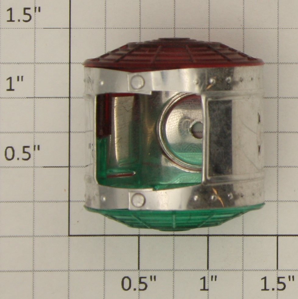 Lionel 494-17 Vibrating Type Beacon Housing Complete Red and Green Lenses