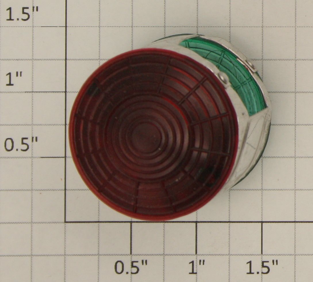 Lionel 494-17 Vibrating Type Beacon Housing Complete Red and Green Lenses