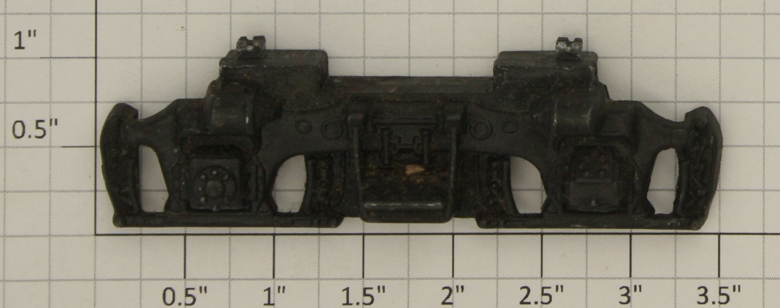 Lionel 600-132X Black Diesel Truck Side Frame with 2 Studs