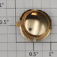 Lionel 51110-404 Christmas Locomotive Brass Steam Dome -  261E Type