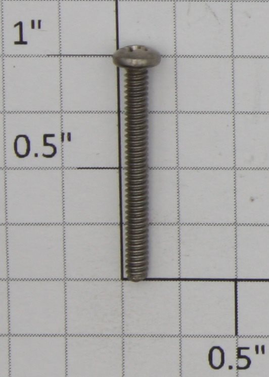 Lionel 80000-120 #4-40 x 1.0" Philips Pan Head Stainless Steel Screw