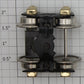 Lionel 51111-T50 Tinplate Christmas 4-Wheel Tender Truck with Sensor