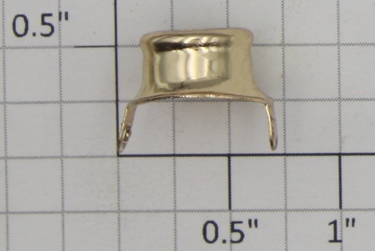 Lionel 51110-403 Christmas Locomotive Brass Smoke Stack - 261E Type