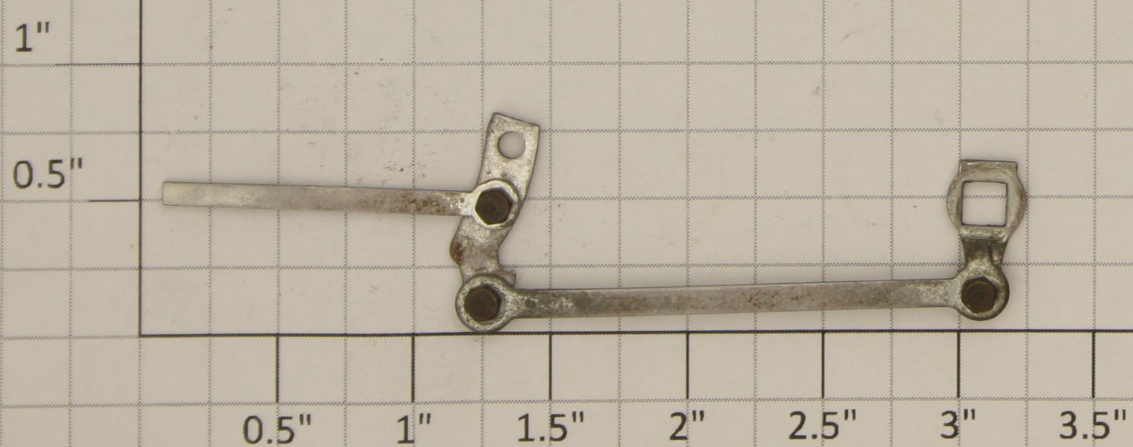 American Flyer XA8996-L S Scale Left Hand Valve Link Assembly
