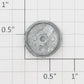Roundhouse 25201 HO Diecast Unfinished 0-6-0 HO Boiler Front