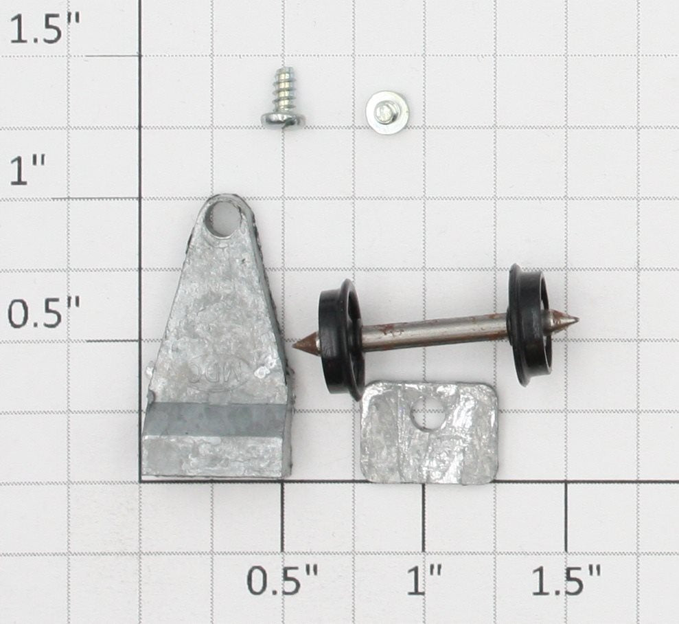 Roundhouse 26160 HO 2-Wheel Prairie Lead/Pilot Truck Assembly