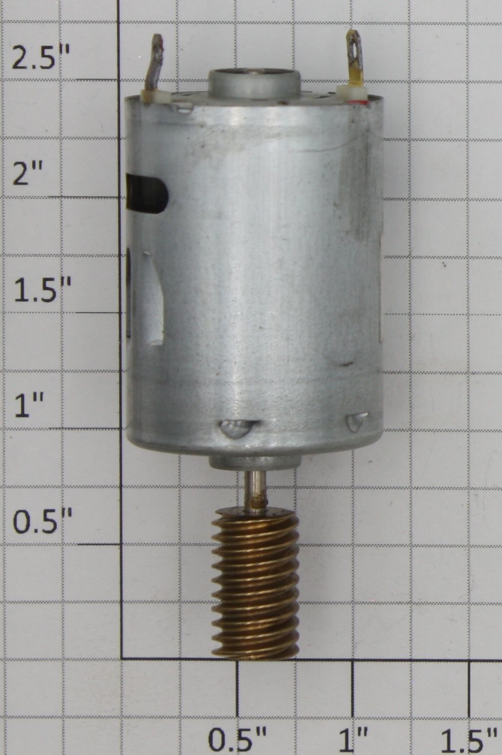 Lionel 85128-576 G Scale Trolley 12 Volt DC Can Motor with Worm Gear