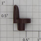 Lionel 85000-635 Maroon Plastic Seat Detail