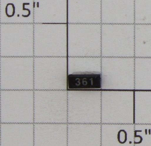 Lionel 38042-42 Ten-Wheeler Number Board Marker Lens #361