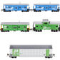 Walthers HO Scale Assorted Freight Cars [5] LN/Box