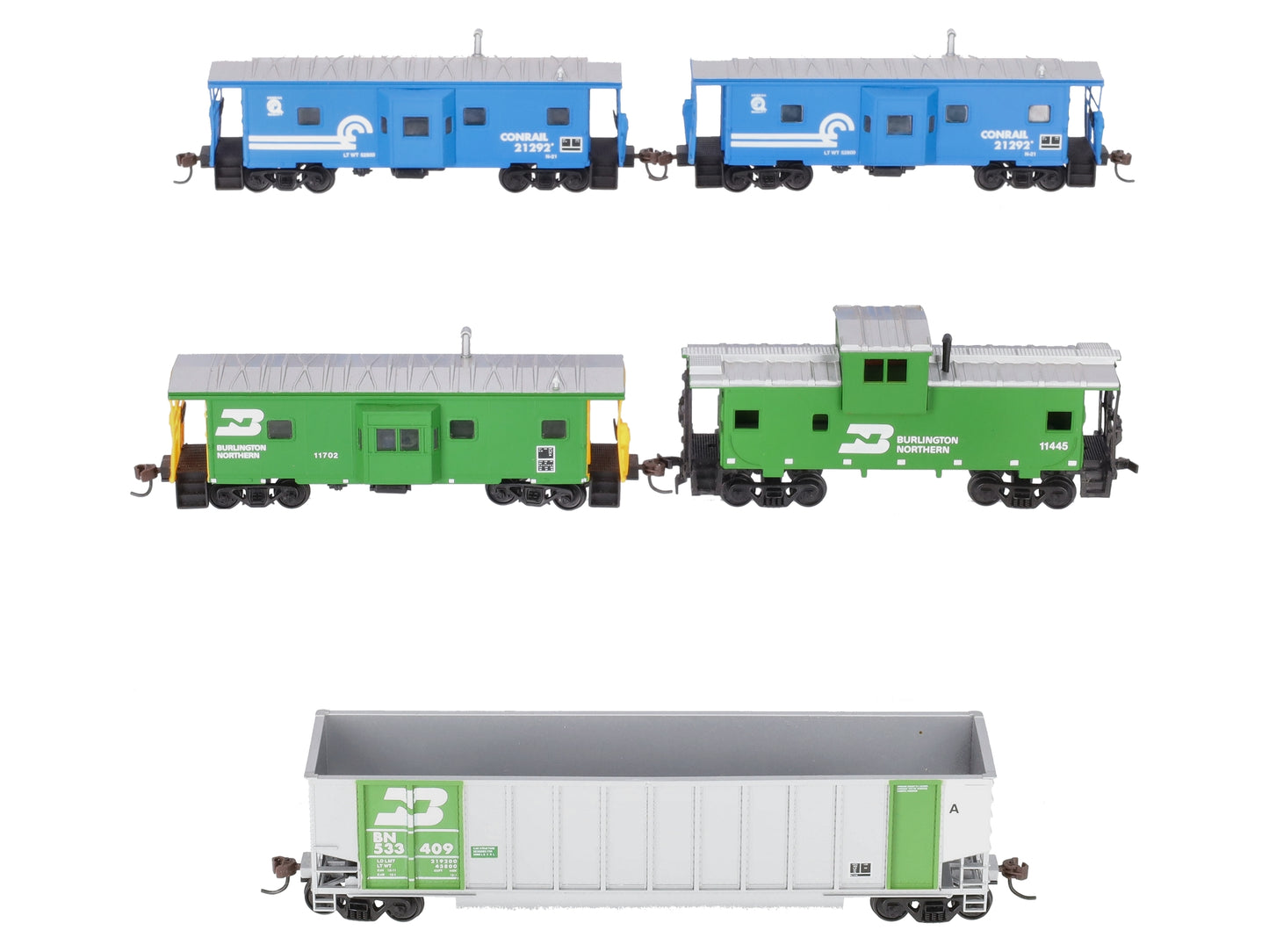 Walthers HO Scale Assorted Freight Cars [5] LN/Box