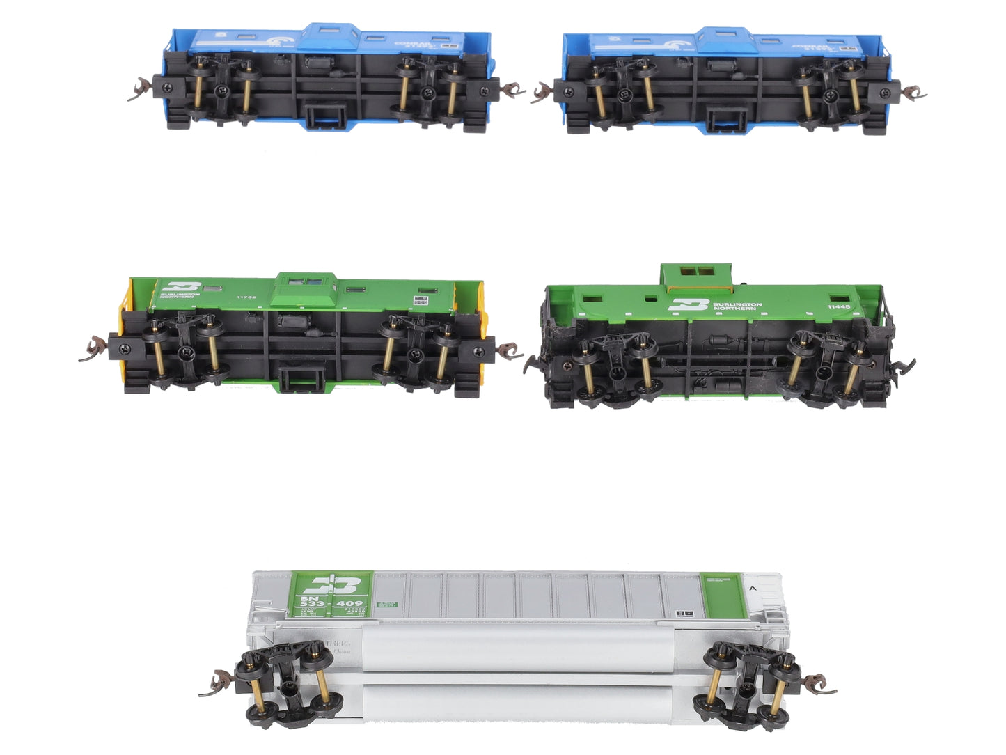 Walthers HO Scale Assorted Freight Cars [5] LN/Box
