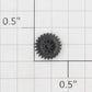 Roundhouse 24023 HO Black Plastic Cluster Gear
