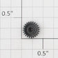 Roundhouse 24023 HO Black Plastic Cluster Gear