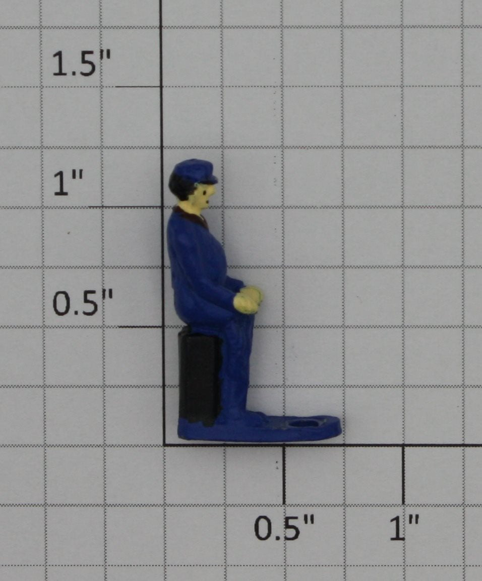 Lionel 28029-14 Seated Blue Fireman Figure
