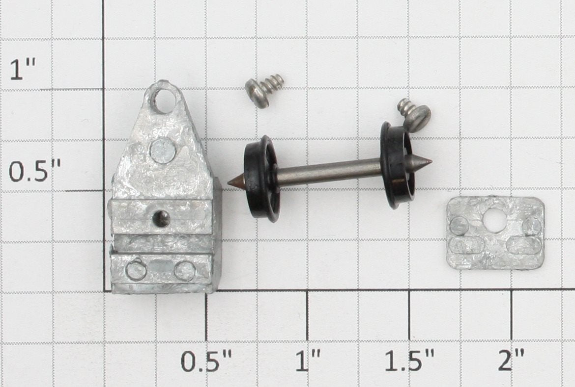 Roundhouse 26170 HO 2-Wheel Prairie Trailing Truck Assembly