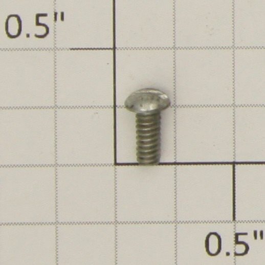 American Flyer S-1 #4-40 x 1/4" Nickel Pan Head Slotted Chassis Screw