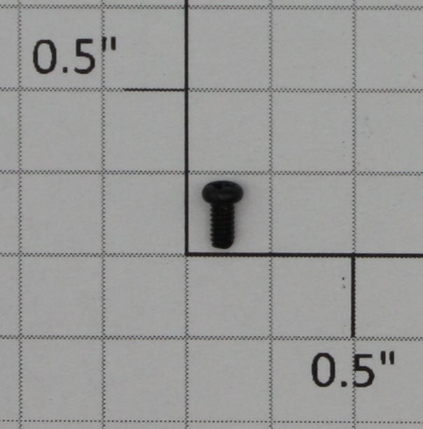 Lionel 14572-184 2 x 3.8 x .4 mm Black Phillips Pan Head Screw