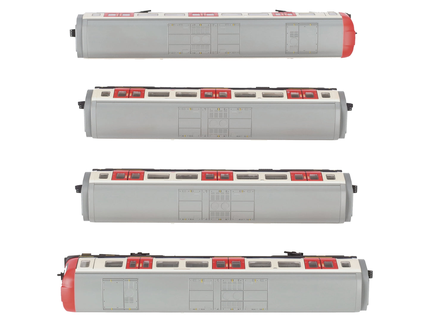 Bachmann 35-990 OO London Underground S Stock Motorized 4-Car Train Pack LN/Box