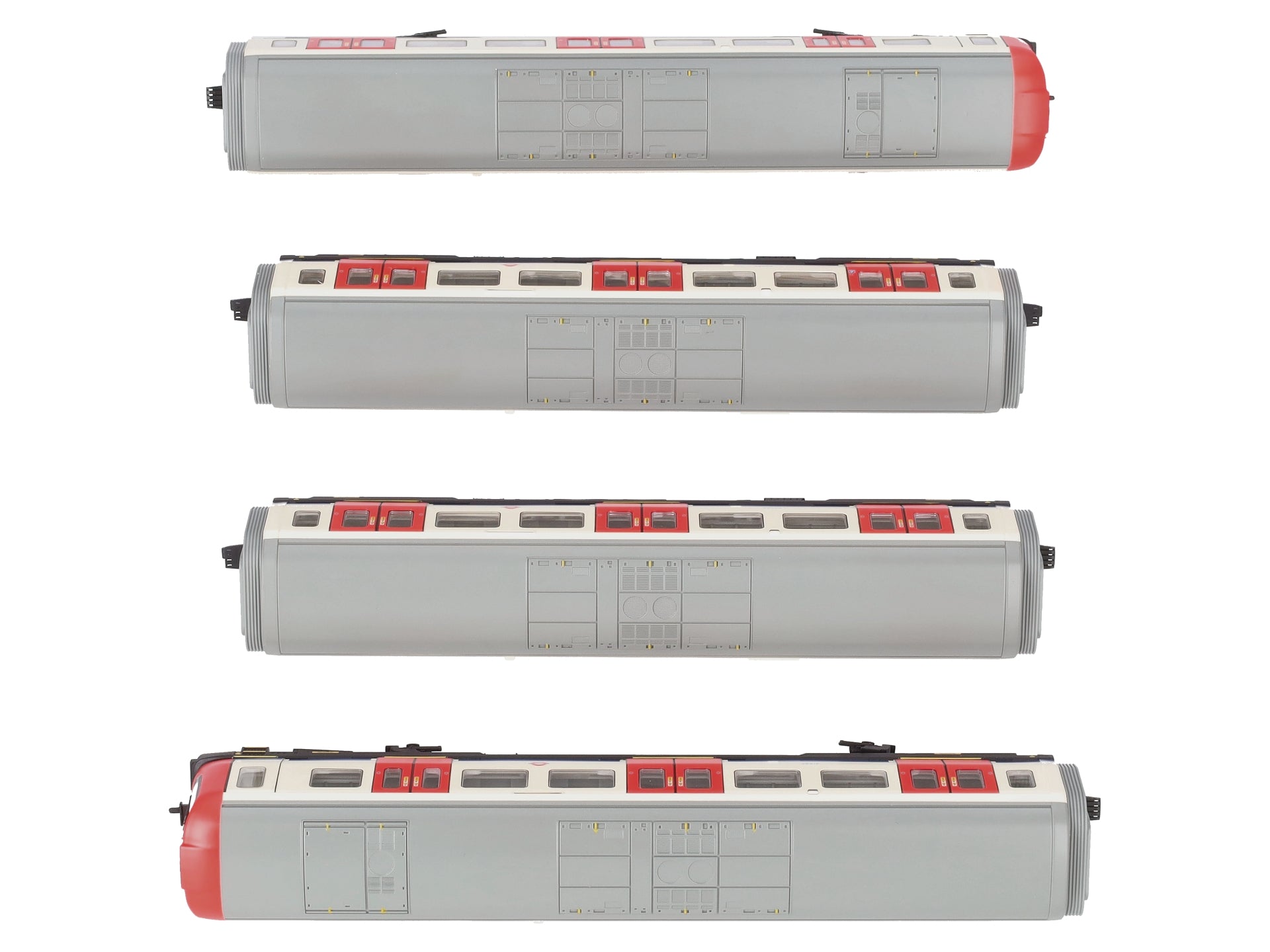 Bachmann 35-990 OO London Underground S Stock Motorized 4-Car Train Pack LN/Box